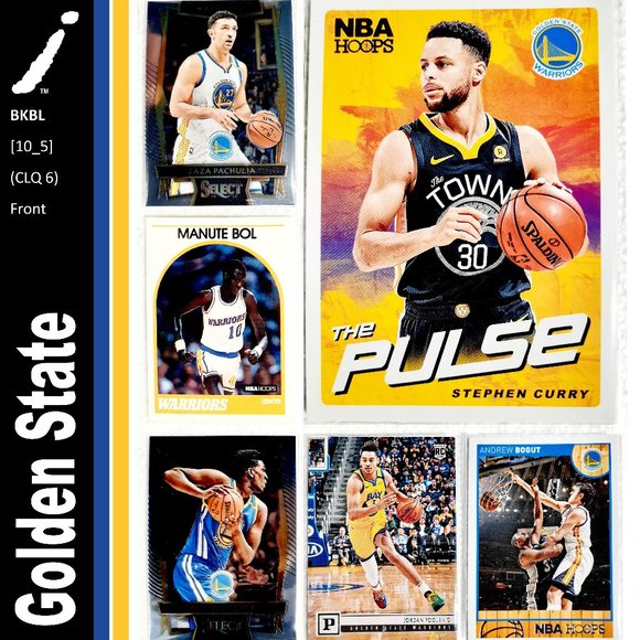 NBA Other - Golden State Warriors 6 Card Lot - BKBL [10_5]